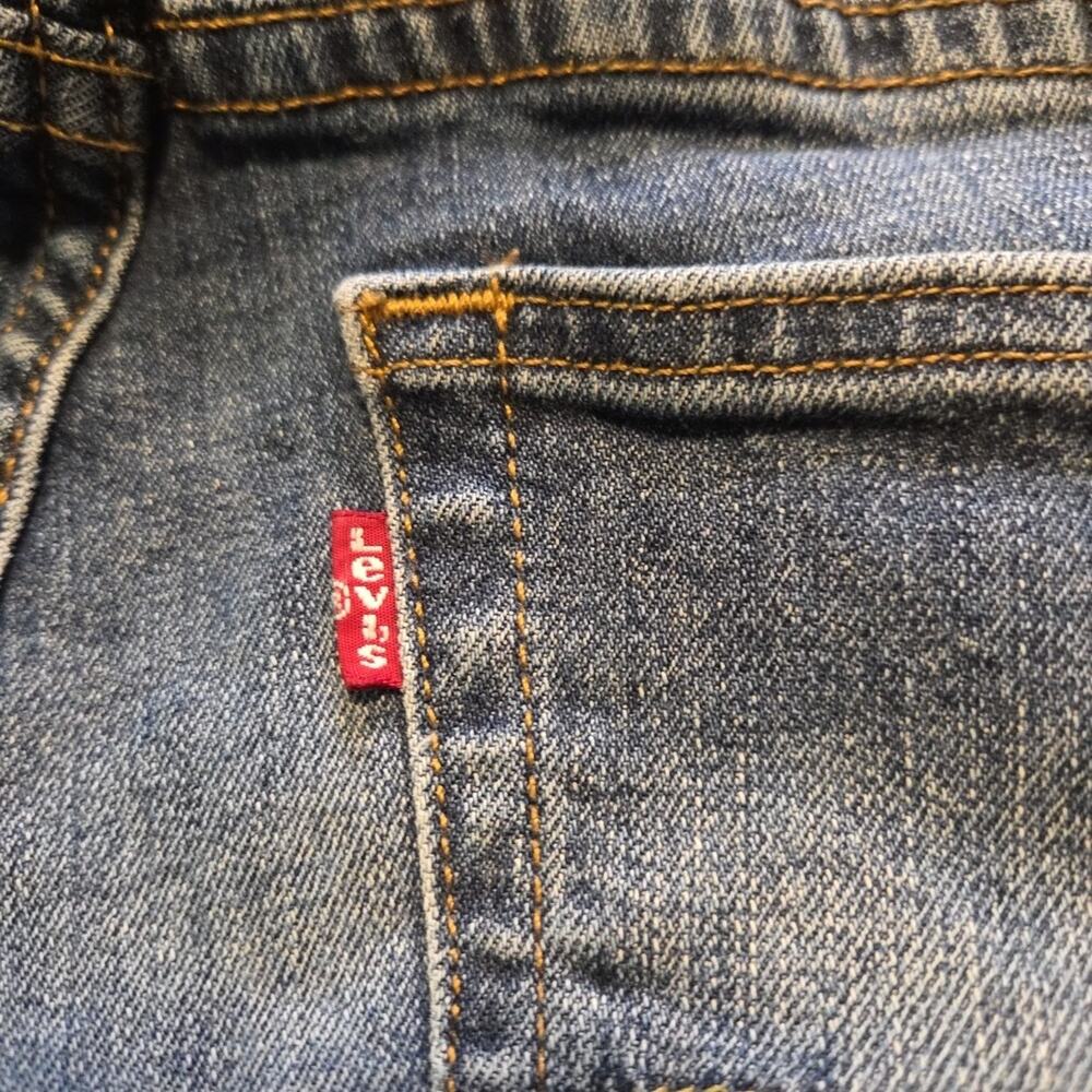 Levi 559 Jeans Mens Sz 36x32 (36x30) Grunge USA Biker Distressed Y2K Heavy Duty - Picture 5 of 10